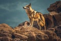 Lone Wolf Solitary Canid