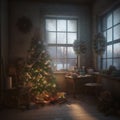 loneliness room inside__christmas_tree