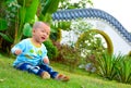 Lonely baby(Asia, China, Chinese) Royalty Free Stock Photo