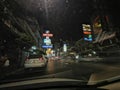 A lonely Bangkok night life in COVID-19 outbreak