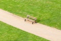 Lonely bench Royalty Free Stock Photo