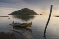 Lonely Boat in Bawean Island