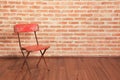 Lonely chair Royalty Free Stock Photo