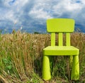 Lonely chair Royalty Free Stock Photo