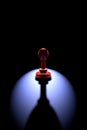 Lonely chess piece (pawn - a wine glass)