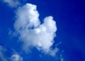Lonely Cloud Royalty Free Stock Photo