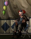 The lonely clown