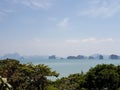 Lonely dream beach at thailand koh yao noi Royalty Free Stock Photo