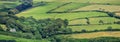 Lonely house in the hills of Exmoor Royalty Free Stock Photo