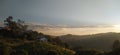 lonely house on the mountain Royalty Free Stock Photo