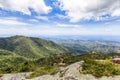 Lonely house in the Sierra Maestra mountains in Cuba Royalty Free Stock Photo