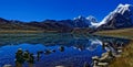 Lonely Lake, Gurudongmar, Himalayan region