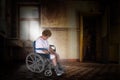Nursing Home, Assisted Living, Elderly Woman, Wheelchair