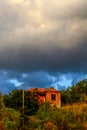 Lonely old house on the hill