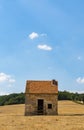 Lonely Shed Morvan France Royalty Free Stock Photo