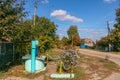 A lonely old well in the Novaya Vodolaga