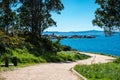 Lonely path in the Rias Baixas, Galicia