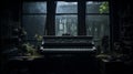 Lonely Piano In Dark Kitchen: Industrial Aesthetics Meets Junglepunk