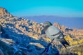 Lonely Pigeon At The Pigeon Valley Landscape, Capadoccia, Turkey Royalty Free Stock Photo