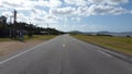 Lonely road in Bellavista, Uruguay