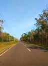 Lonely Road at South of WestJava