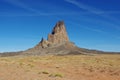 Lonely rock near Monument Valley, Arizona Royalty Free Stock Photo