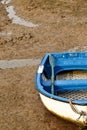 Lonely rowing boat. Royalty Free Stock Photo