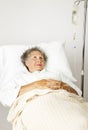 Lonely Senior in Hospital