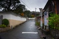 lonely street in Japan