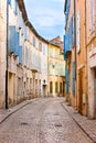 Lonely street in Tarascon, France Royalty Free Stock Photo