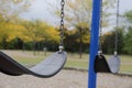 Lonely Swings Royalty Free Stock Photo