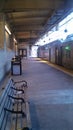 Lonely train station