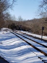 Lonely train tracks