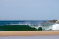 Wave in Leblon Beach - Rio de Janeiro, Brazil Royalty Free Stock Photo