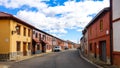 Lonely in Winter - Impression from the Camino de Santiago de Compostela in Spain.