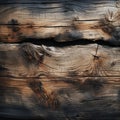 Lonely wood surface, complements rugged concrete wall texture, evoking tactile contrast Royalty Free Stock Photo