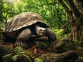 Lonesome George Galapagos Royalty Free Stock Photo