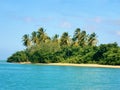 Lonesome island in the Caribbean Royalty Free Stock Photo