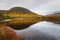 Lonesome Lake in Fall Season