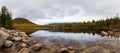 Lonesome Lake in Fall Season