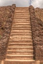 A long ancient stairs. Royalty Free Stock Photo
