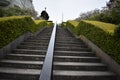 The long ascent of the Lyon Street Steps, 4.