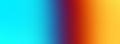Long banner. bright gradient background - rainbow colors. copy space.