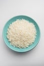 Boiled Indian Basmati rice served in a bowl Royalty Free Stock Photo