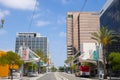 Long Beach buildings in downtown, California