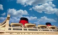 Lifeboats on Queen Mary Royalty Free Stock Photo