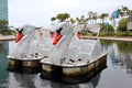 Long Beach, California:Â Rainbow Lagoon Park located north of Shoreline Drive and Linden Avenue Royalty Free Stock Photo