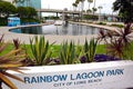 Long Beach, California:Â Rainbow Lagoon Park located north of Shoreline Drive and Linden Avenue Royalty Free Stock Photo