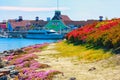 Long Beach Harbor California coastline flowers ParkerÃ¢â¬â¢s lighthouse restaurant