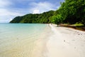 The Long beach on Koh Chang island, Thailand. Royalty Free Stock Photo